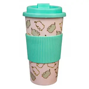 Plastic cup Pusheen — reusable drinking cup, BPA-free, lightweight