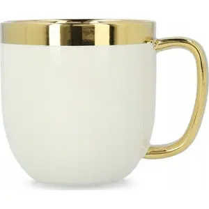 Cup Homla SINNES White — ceramic cup, 280 ml capacity