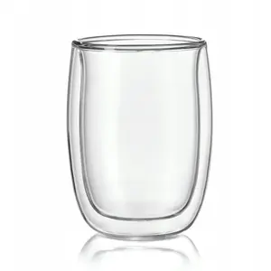 Thermal Cappuccino Glass Botti 210 ml — Double-Walled Insulated Coffee Glass