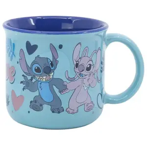 Керамическая кружка STITCH Angel 355 мл — коллекция Disney, в подарочной коробке