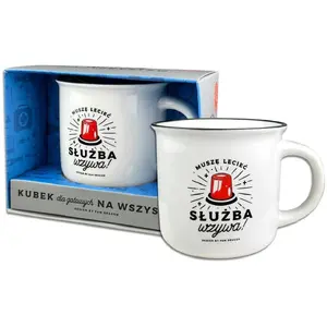 Pan Dragon Kubek Hobby Służba wzywa ceramic mug, 300–350 ml