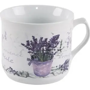 ORION warming mug Orion Kubek do podgrzewania Lawenda 500 ml – 500ml capacity, ceramic cup for beverage warming