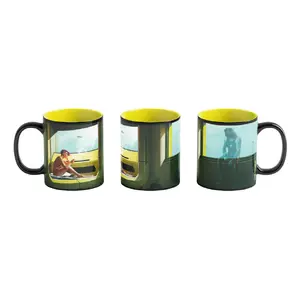 Mug HP Cyberpunk 2077 V & Edward Hopper Multicolour, Single 0.45 L