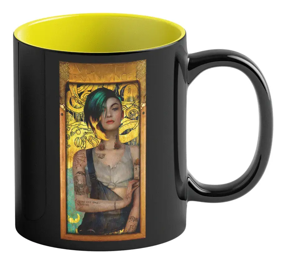 Mug HP Cenega Cyberpunk 2077 Judy & Gustav Klimt Photo 2
