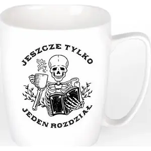 Mug Nadwyraz.com Kubek 'Jeszcze tylko jeden rozdział' – ceramiczny kubek do kawy i herbaty