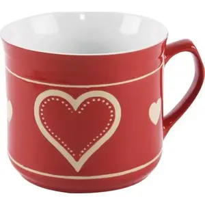 Mug warmer ORION Kubek do podgrzewania Serce 500 ml – heated ceramic mug, 500 ml capacity