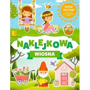 Uzlīmju grāmata Dragon — Naklejkowa wiosna (MPN 9788381729741, EAN 9788381729741)