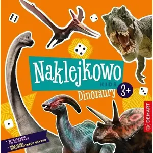 Sticker Set Demart Naklejkowo Kids 3+ Dinozaury — activity book with stickers for children aged 3 and up
