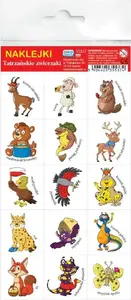 Sticker set TEKA Teka Naklejki Tatrzańskie zwierzaki – decorative animal stickers