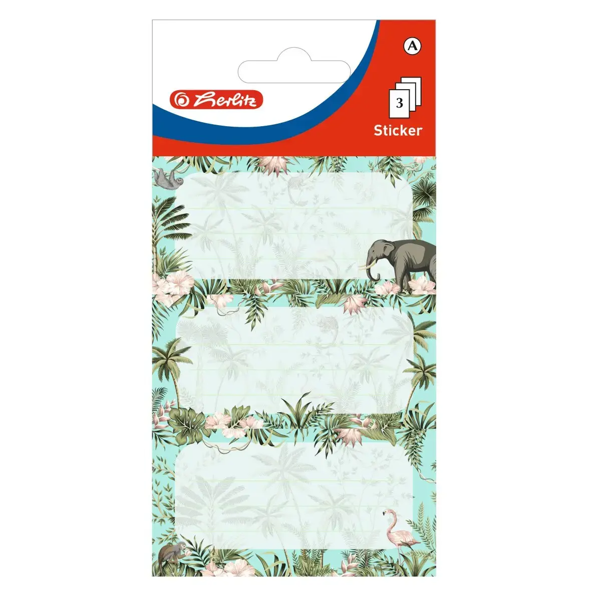 HERLITZ 50034314 self-adhesive labels — 9 pcs Photo 2