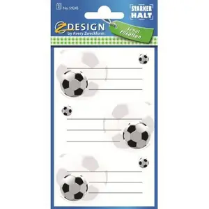 Label sheets Avery Zweckform 59245 — notebook labels, printable adhesive stickers