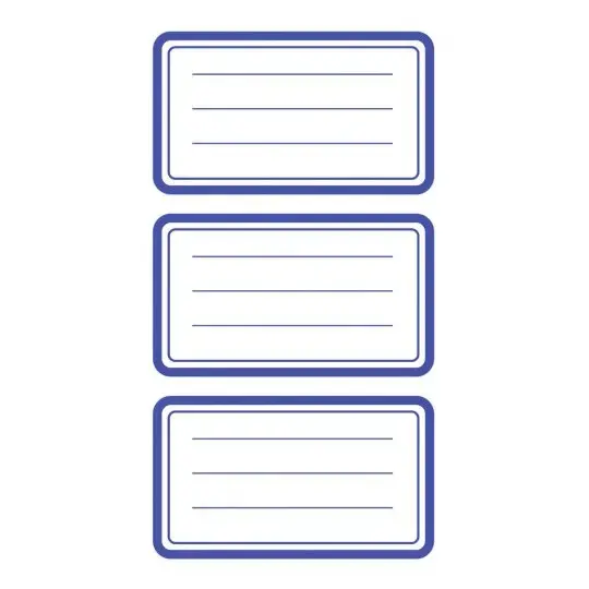 Avery Zweckform 59286 self-adhesive rounded labels Photo 2