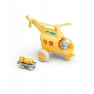 Игрушечный вертолёт Viking Toys Re-Line Jumbo «Скорая помощь» с 2 фигурками, 28 см