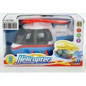Toy helicopter TEKA model 590770 — battery-powered with light and sound features