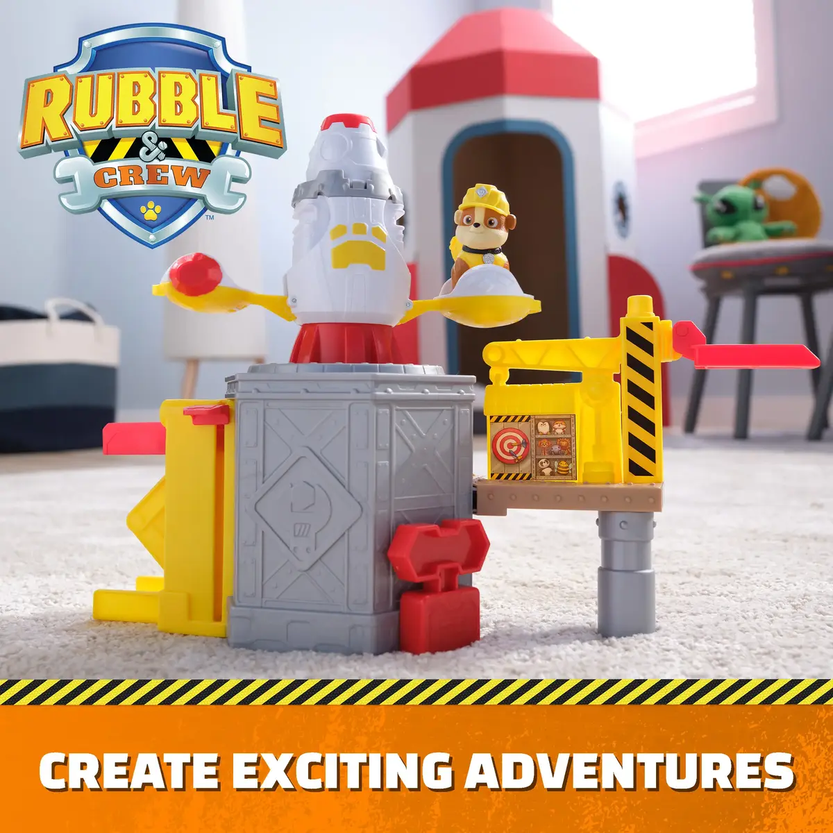 Usorteret Launch & Spin Spaceship Playset Photo 3