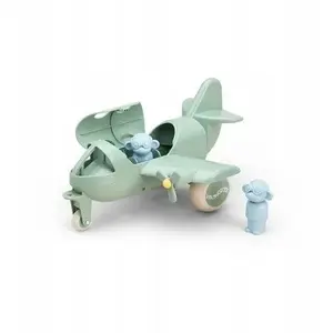 Игровой самолет Viking Toys Re-Line Jumbo с 2 фигурками, 28 см