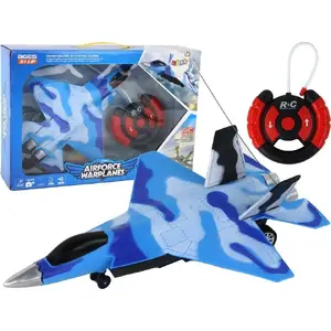 Remote Control Fighter Jet LEANToys 16645 with Sound and Light Effects