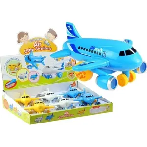 Игрушечный самолёт LEANToys модель 2425 с световыми и звуковыми эффектами