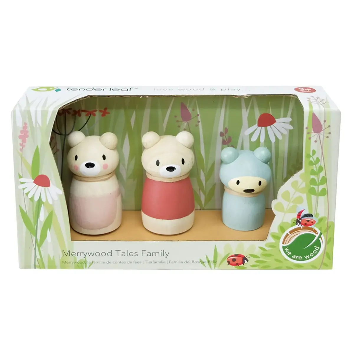 Tender Toys Tender Leaf Toys Bear Tales koka komplekts Photo 6