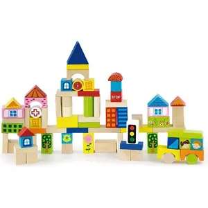 Building Blocks Set Viga 75 Pieces City – construction toy set for imaginative play