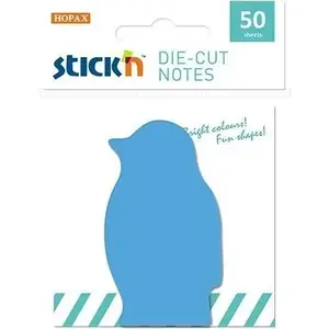 Self-adhesive Sticky Notes Stickn Pingwin – Pack of assorted sheets, reusable note pads