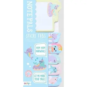 Sticky Notes Ooly Karteczki Samoprzylepne Narwale – pad style novelty design, pack variant unknown