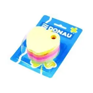 Self-adhesive note cube Donau in apple-shaped design (Donau, WIKR-975805)