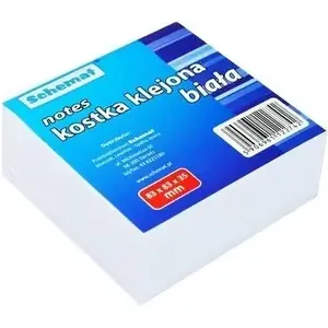 SCHEMAT Notes adhesive block white 83×83×35 mm