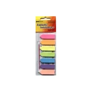 Paper index tabs Polsirhurt ZI-03 7 x 25 sheets, tab size 12 × 45 mm
