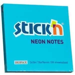 Self-adhesive Notes Stickn model 241367 — pad of removable sticky memo sheets