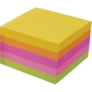 Sticky Notes PULLMAN P0007 75×75 mm, 450 sheets, 5 neon colors