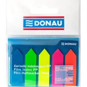Donau index arrow tabs 12 x 45 mm Donau — adhesive page markers, arrow-shaped index flags