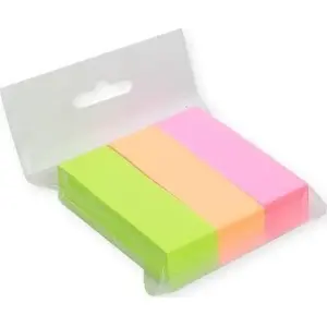 Sticky Notes Post-IT 25 x 76 mm, 3 pads x 200 sheets