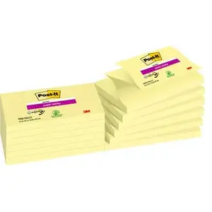 Self-adhesive note paper Post-It 3M R350-12SSCY Rectangle Yellow 127×76 mm 90 sheets
