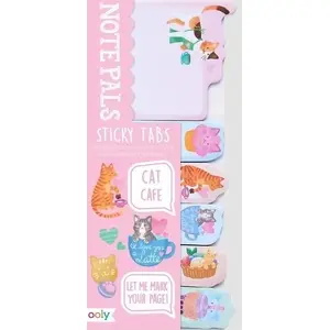 Sticky Notes Ooly Karteczki Samoprzylepne Kocia Kawiarnia – decorative cat café design, adhesive memo pads