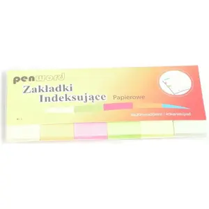 Indexing Tabs Polsirhurt ZI-05 paper 6x40 tabs 20mm×50mm