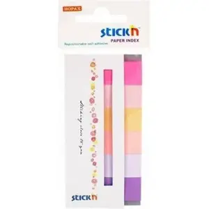 Paper index tabs Stickn mix 6 neon colors Spring 242345