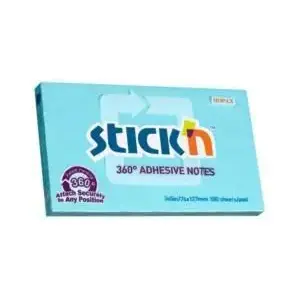 Self-adhesive Sticky Notes Stickn 360 sheets (model 155244)
