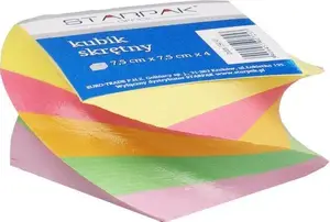 Rotating Color Dice STARPAK 75×75×40 mm model 154143