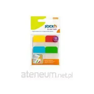 Index Divider Tabs Stickn model 160218 transparent adhesive tabs for documents and notebooks