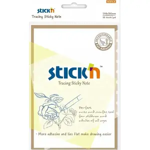 Self-adhesive tracing notes Eurocom 101×150 mm, 30 sheets pack