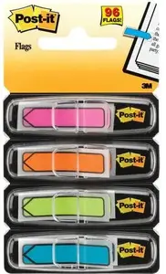 Indexing Arrow Flags Post-IT 684-ARR1, 12×43 mm, 5 colors