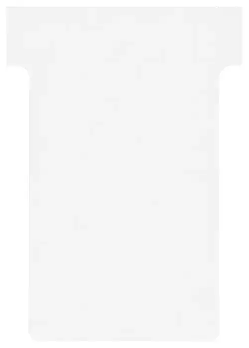 NOBO T-Cards Size 2 — white, pack of 100 Photo 3