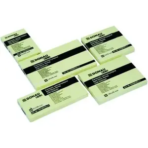 Self-adhesive Notes Donau Eco 127 x 76 mm yellow pad (14K029D)