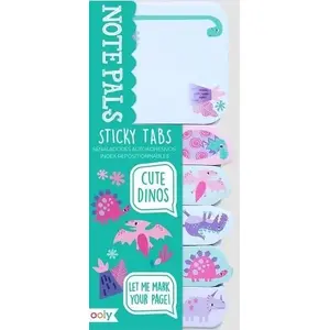 Sticky Notes Ooly Karteczki Samoprzylepne Dinozaury — decorative dinosaur-shaped self-adhesive note pads