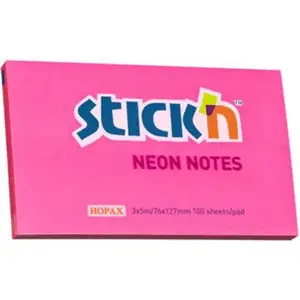 Stickn NOTES pašlīmējošo piezīmju bloks, zīmols Stickn, modelis 21169, līmētas piezīmes