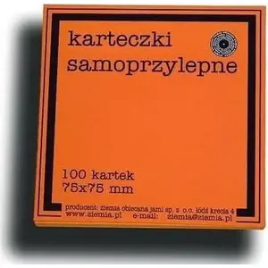 Sticky Notes Ziemia Obiecana Fluo 75 x 75 mm 100 sheets, fluorescent