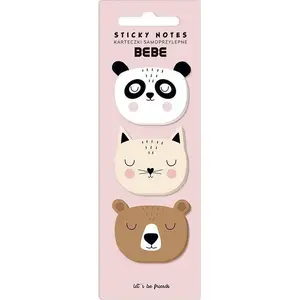 Self-adhesive Notes INTERDRUK BB Friend Girls, 75 sheets, decorative design