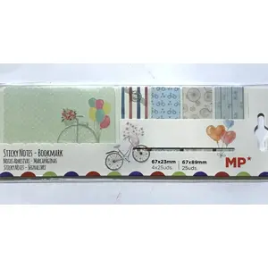 TEKA self-adhesive index tabs (sticky note index tabs) MPN 598320 — small rectangular markers for page marking