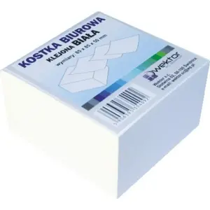 Wektor glued white timber block 85×85 mm, 5 cm thickness